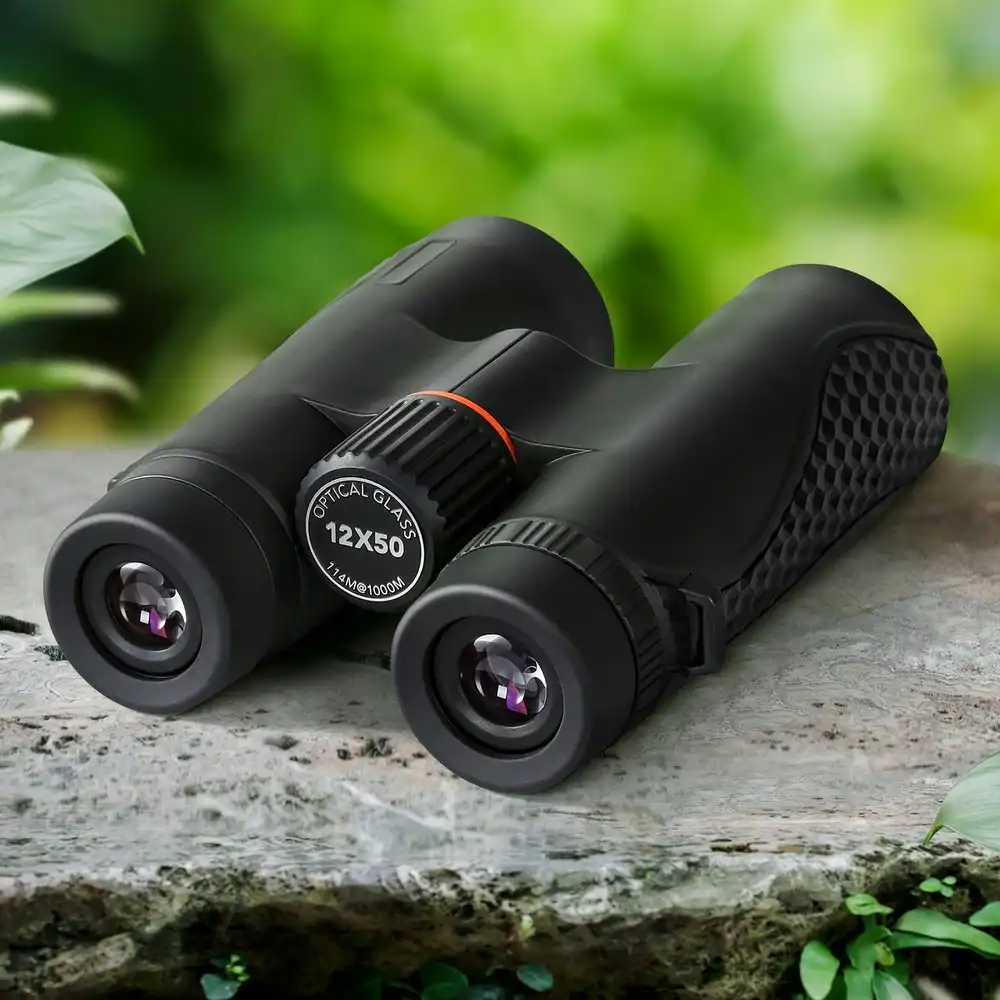 12X50 HD Zoom Optical Binoculars Telescope Portable Camping Live Concert