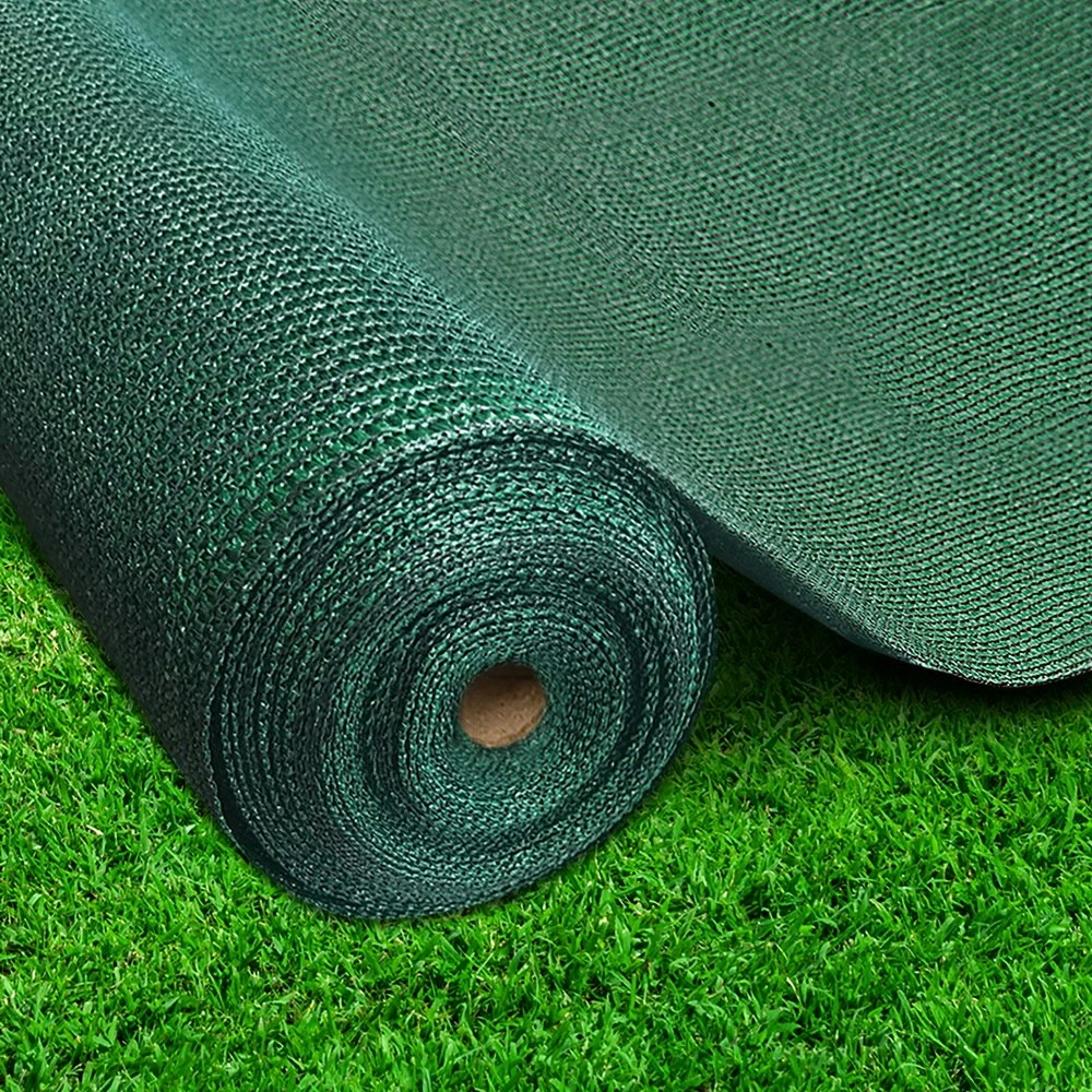 Instahut 50% Shade Cloth 3.66x20m Shadecloth Sail Heavy Duty Green