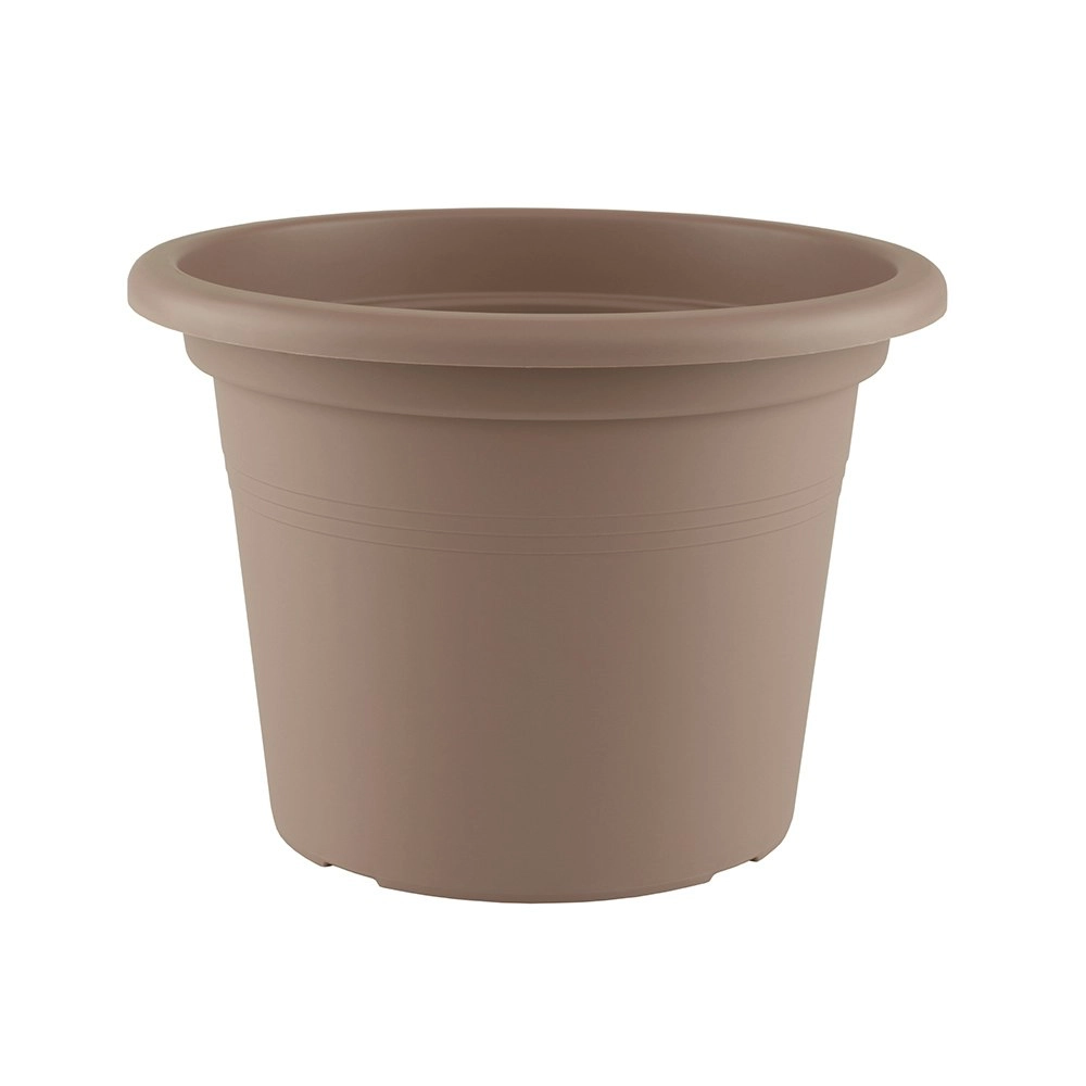 Artevasi Cilindro Plastic Indoor/Outdoor Garden Plant Pot 50x36cm Taupe