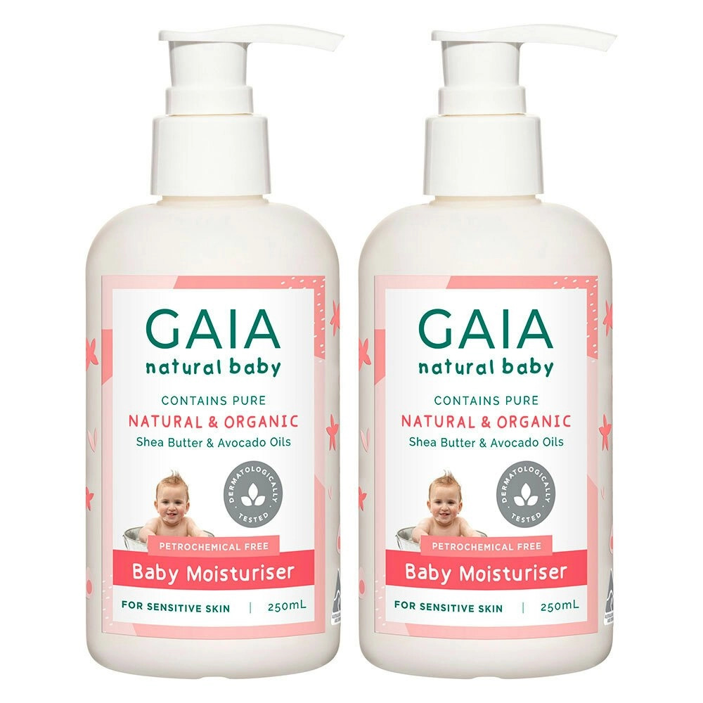 Gaia 500ml Pure/Natural/Organic Moisturiser Baby/Kids/Toddlers Vegan Friendly