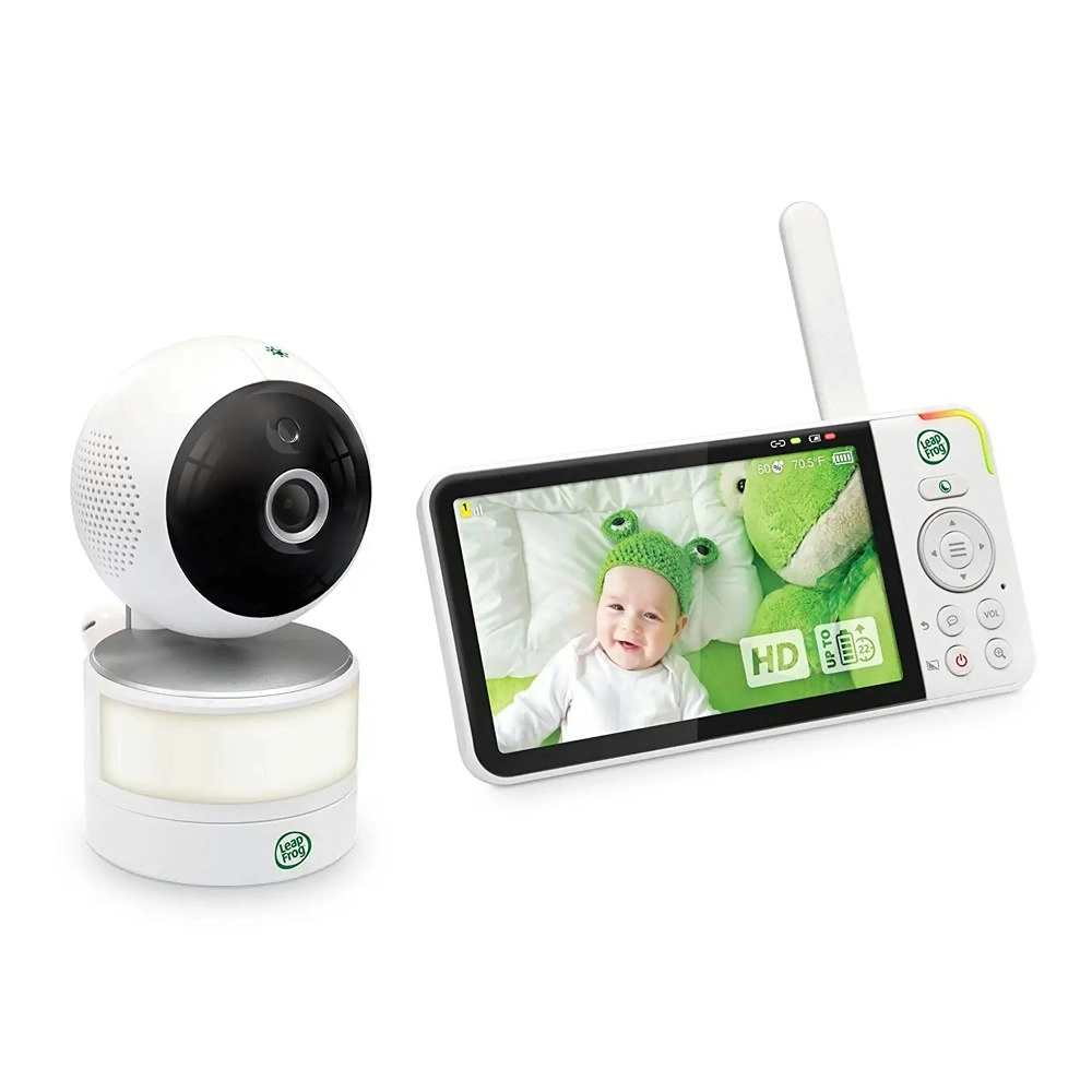 LeapFrog LF915HD 5in HD Video/Audio Pan & Tilt Camera Baby Monitor w/Night Light