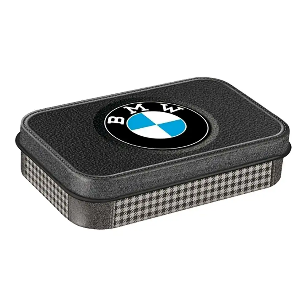 Nostalgic Art 10cm Mint Tin Box XL BMW Classic Pepita Fresh Breath Hard Candy