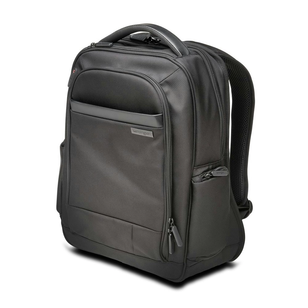 Kensington Contour 2.0 Business Slim Backpack Bag Storage For 14" Laptop Black