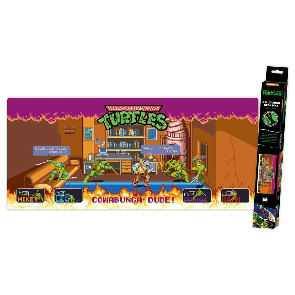 Teenage Mutant Ninja Turtles Themed XXL Desk Mat Gaming Mouse Pad 90x40cm