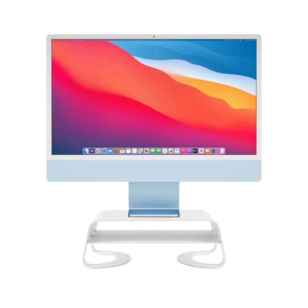 Twelve South Curve Riser Metal Stand Holder For iMac & Displays/Monitor White