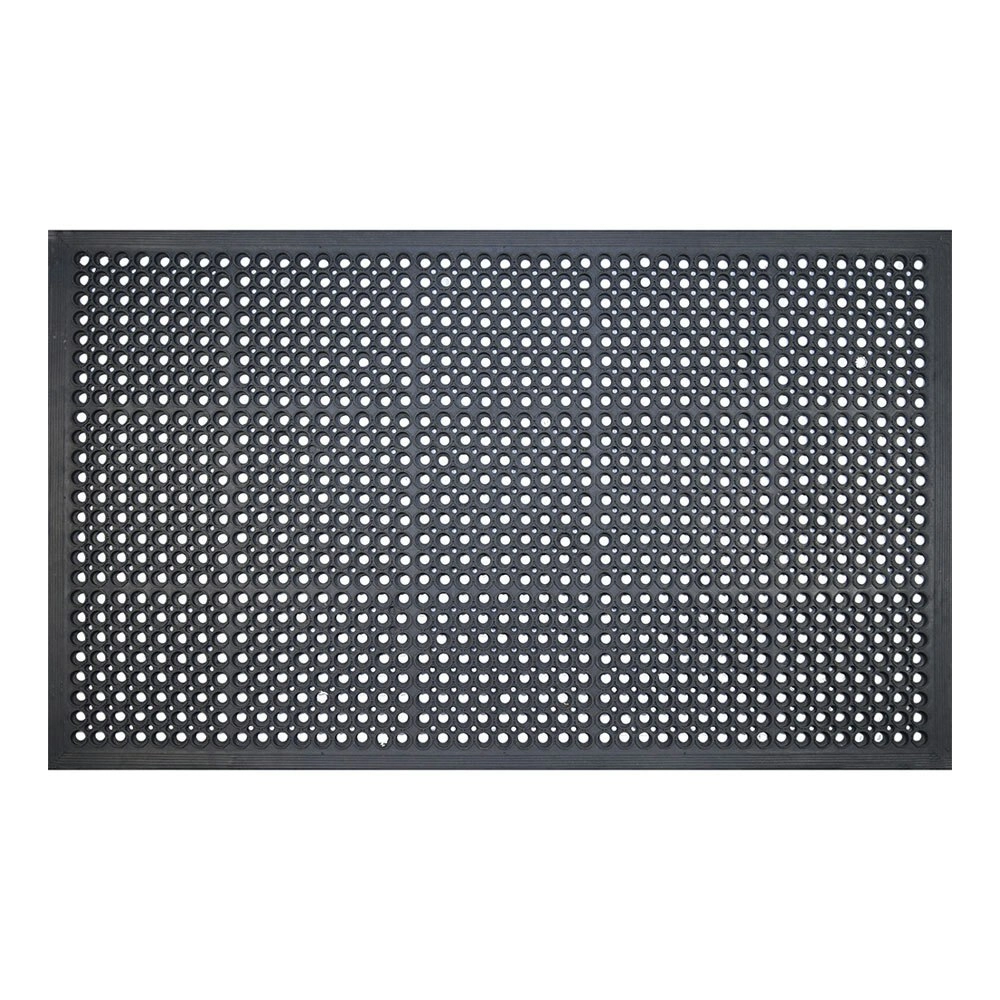 Solemate Rubber Anti Fatigue 90x150cm Stylish/Durable Outdoor Front Doormat