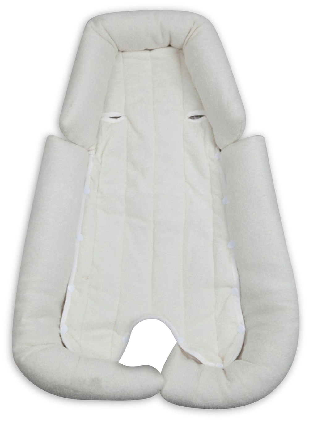 Playette Deluxe All-Around Support Soft Plush Padding Baby/Infant 0m+ Cream