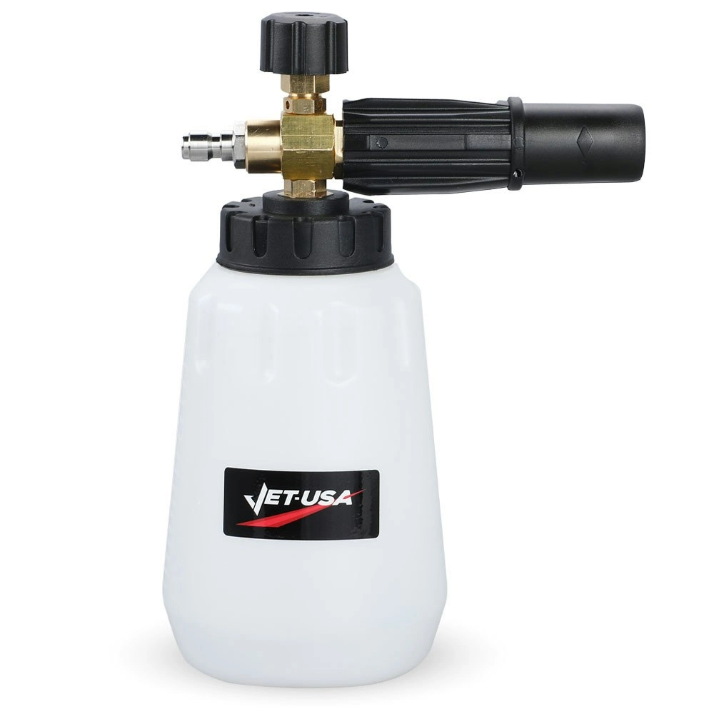 Jet-USA Soap Foam Snow Cannon with 1L Bottle, Works with Petrol and some Electric Pressure Washers