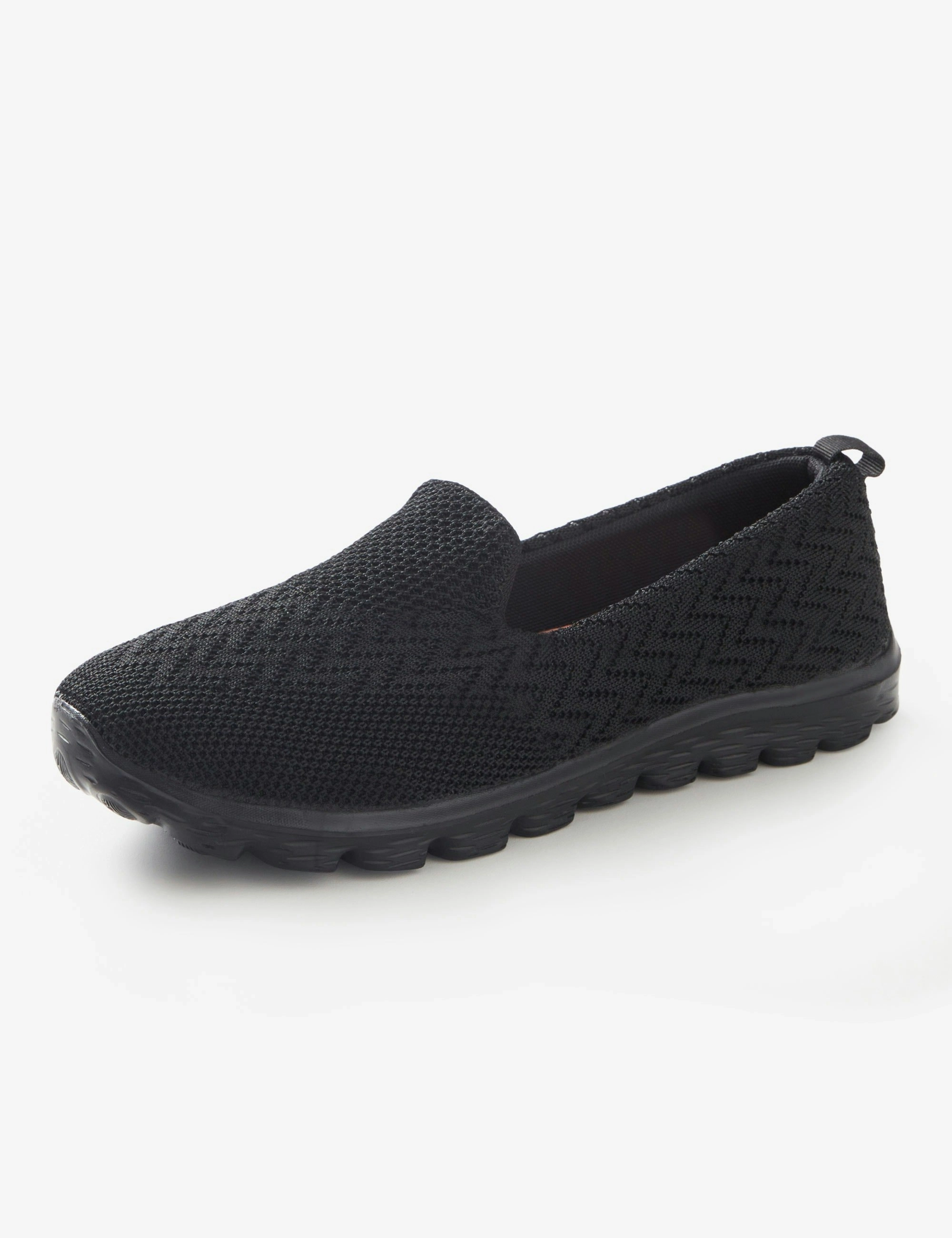 Rivers Barefoot Memory Foam Slip-On (Black/Black)