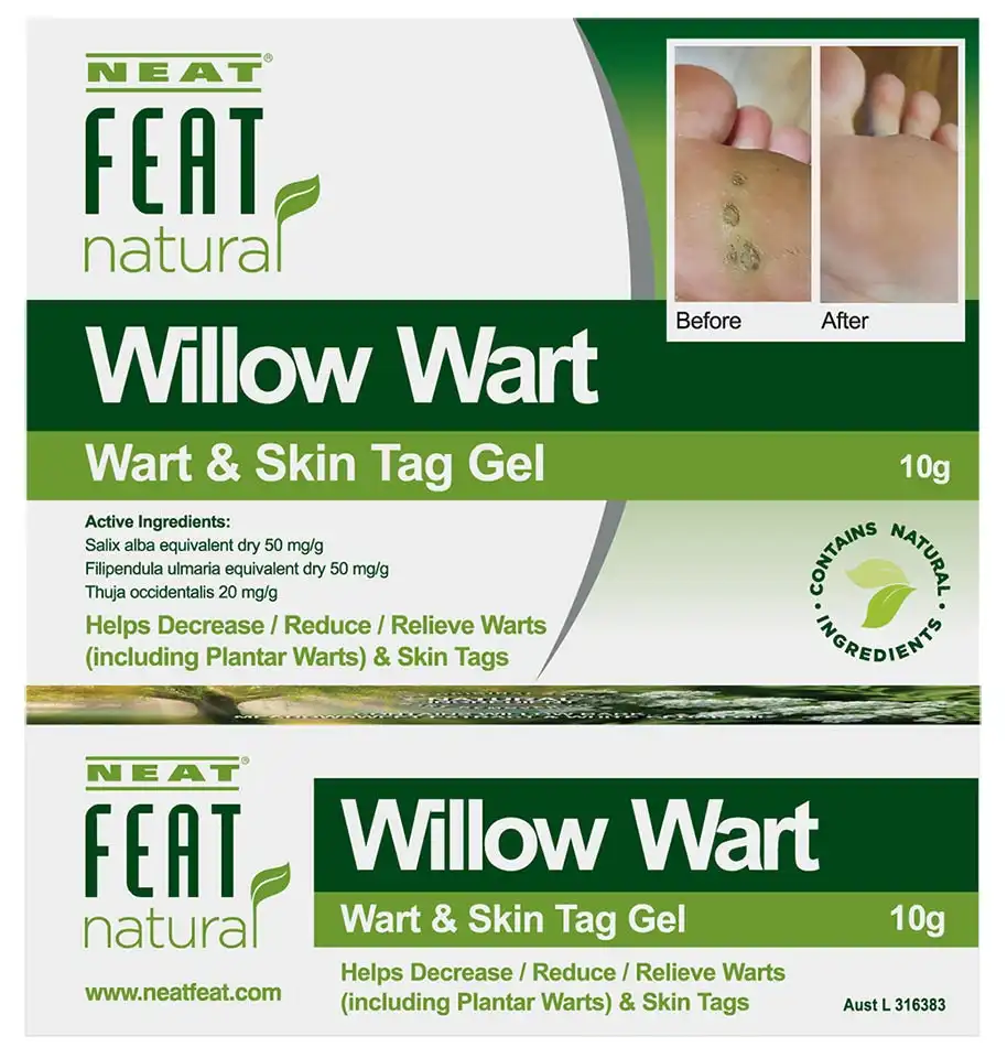 NEAT Feat Natural Willow Wart Wart and Skin Tag Gel 10g