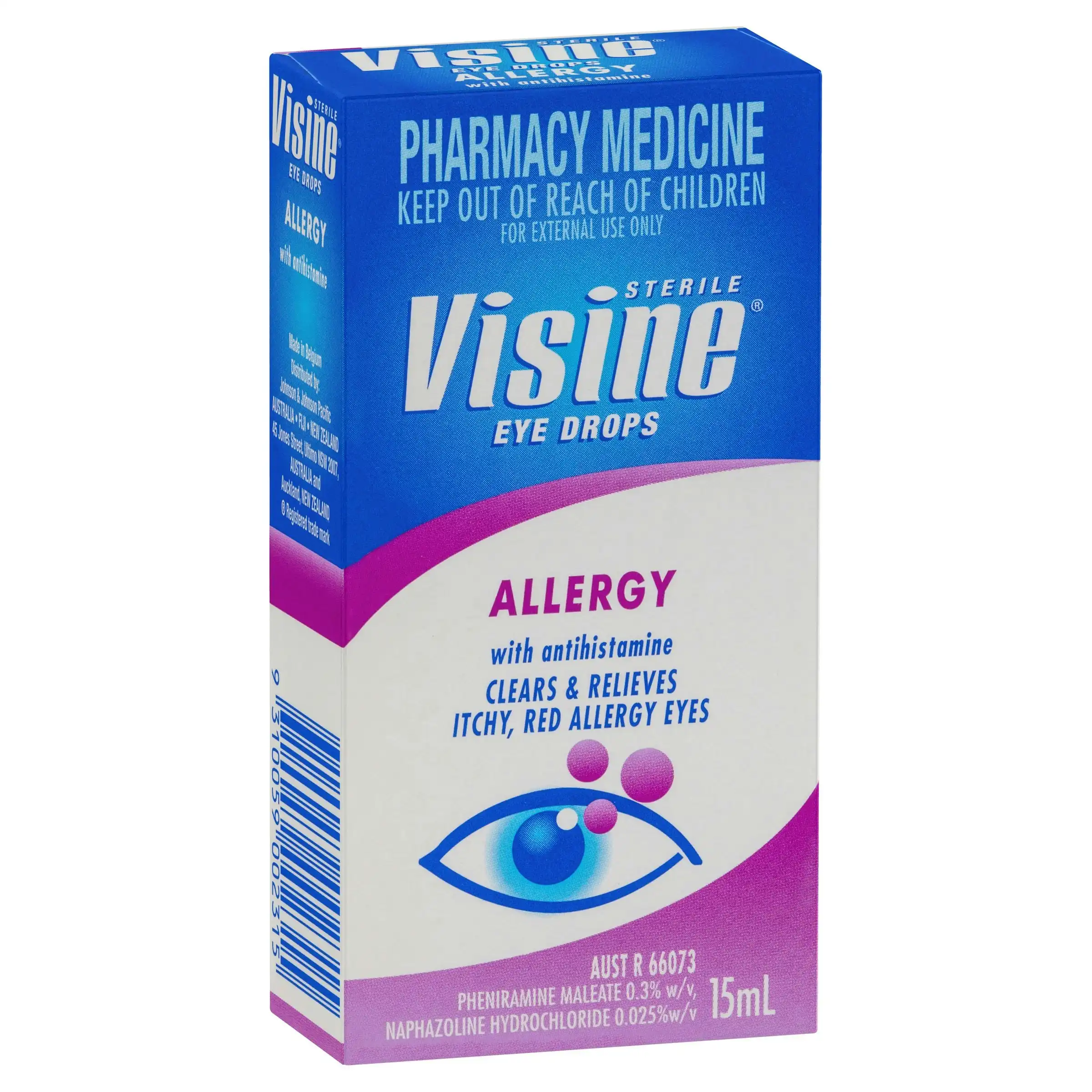 Visine Allergy Eye Drops 15ml