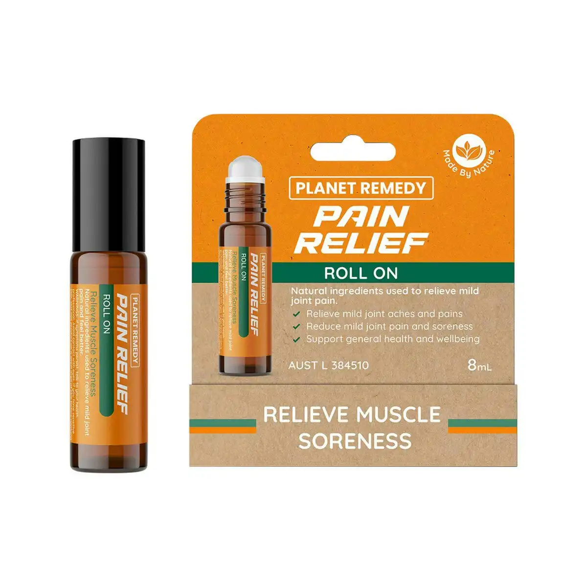 Planet Remedy Pain Relief Roll On 8ml