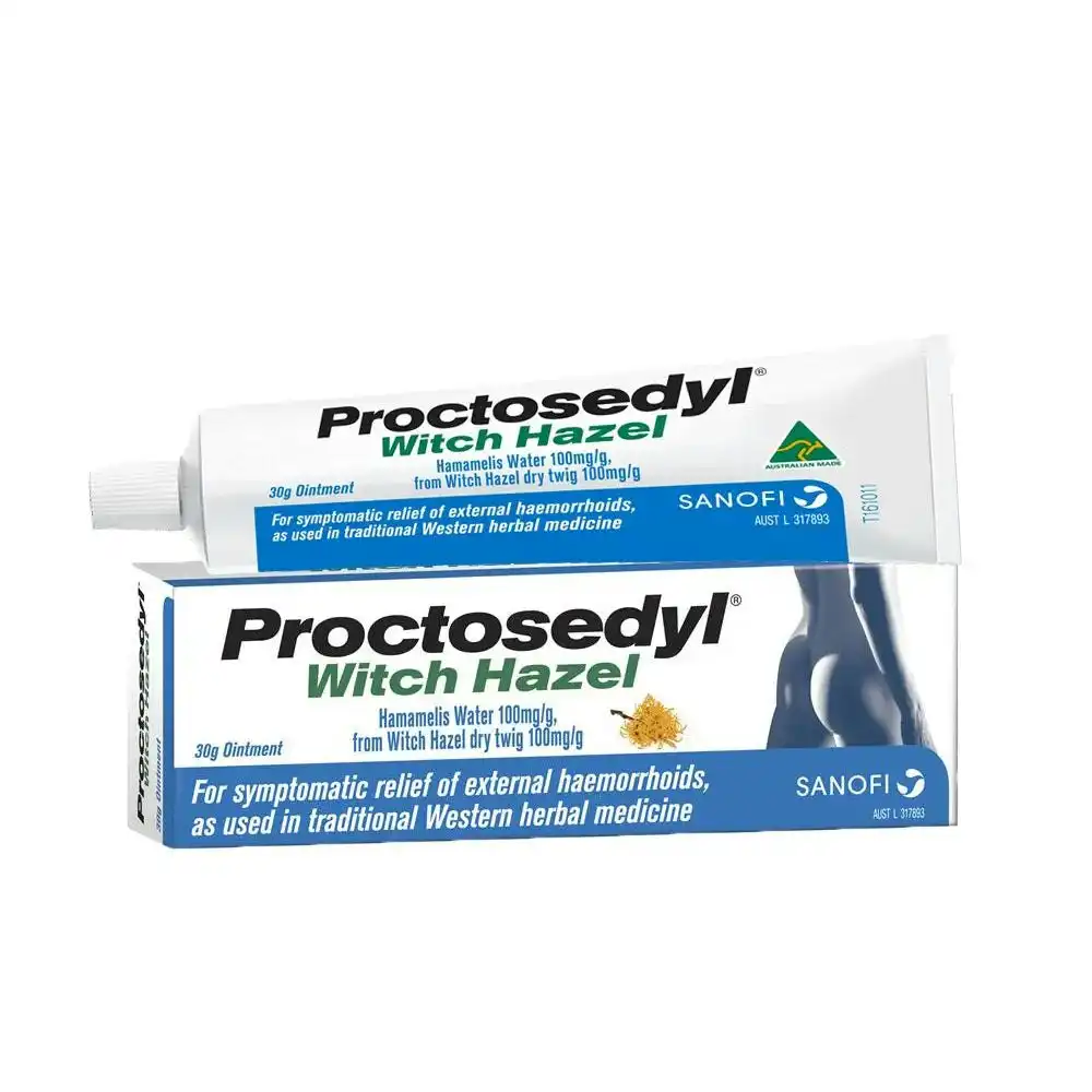 PROCTOSEDYL Witch Hazel Haemorrhoids Ointment 30g