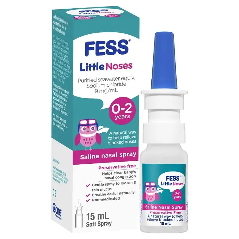 FESS Little Noses Saline Nose Spray Single 15ml