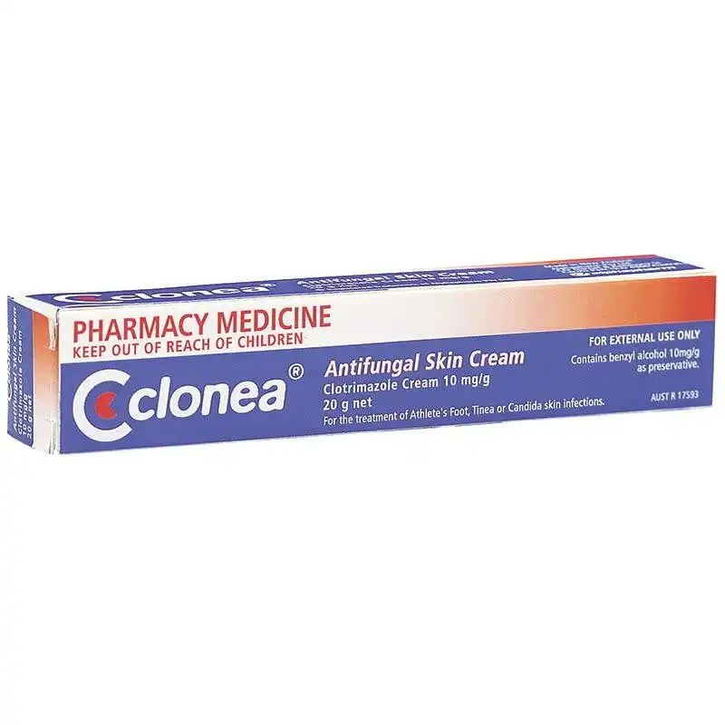 Clonea Antifungal Skin Cream 20g (Generic for Canesten)