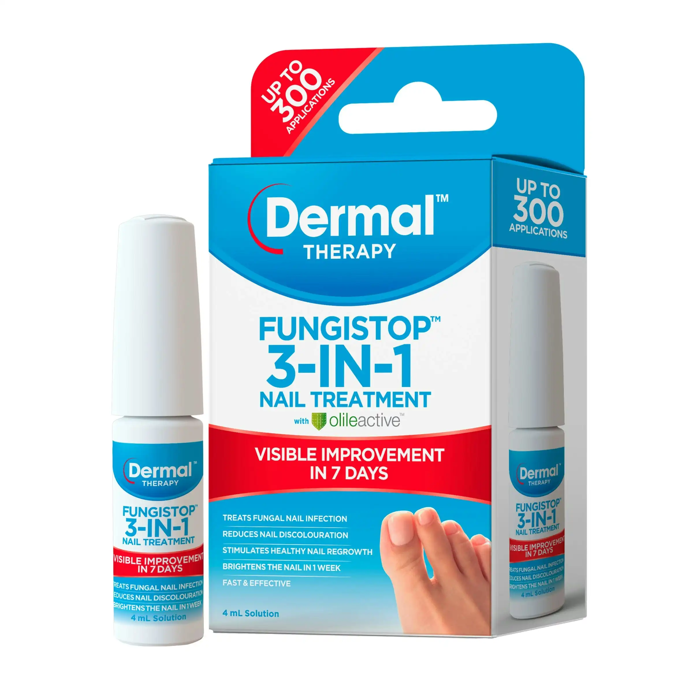 Dermal Therapy Fungistop 3-in-1 4ml Solution