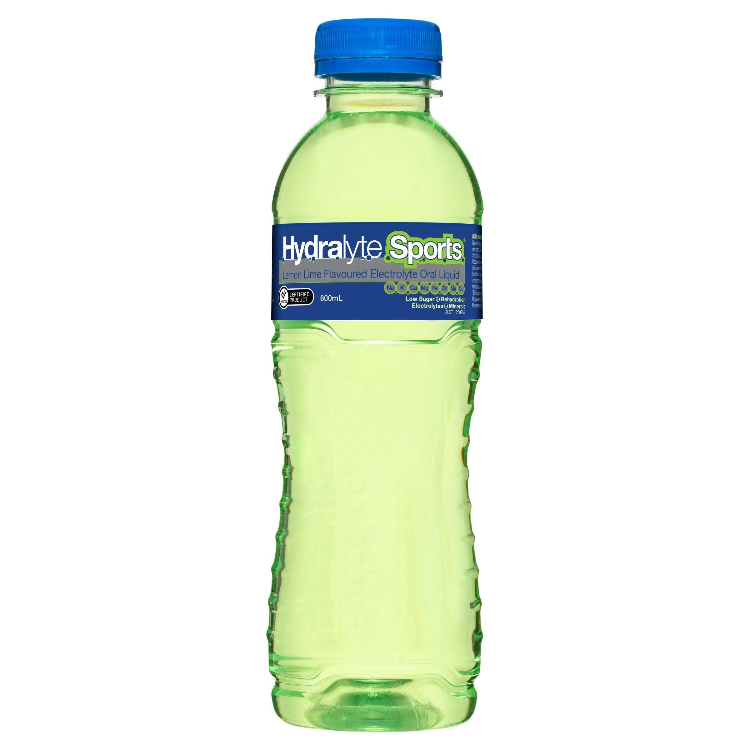 Hydralyte Sports Ready to Drink Lemon Lime 600ml