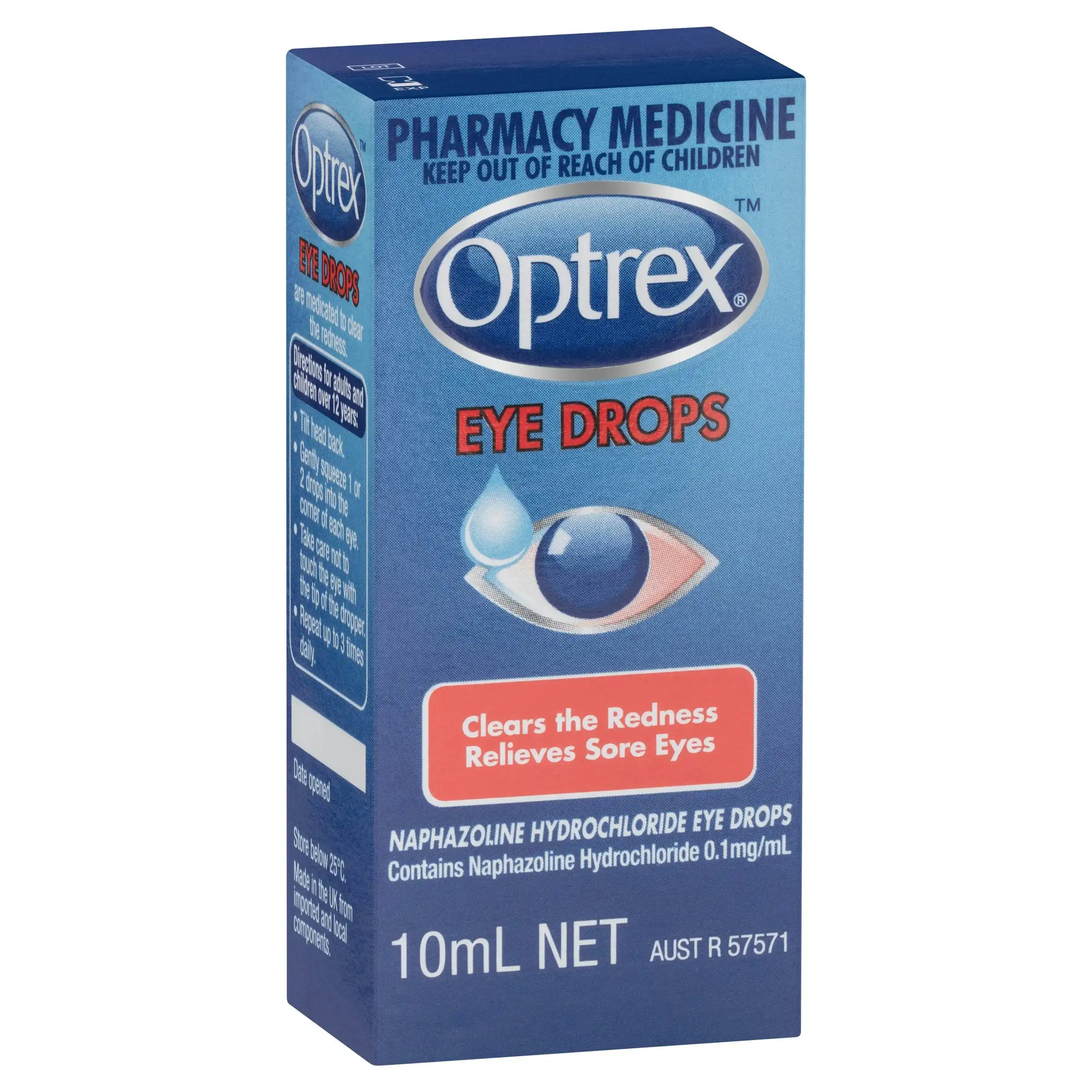 Optrex Medicated Eye Drops 10ml