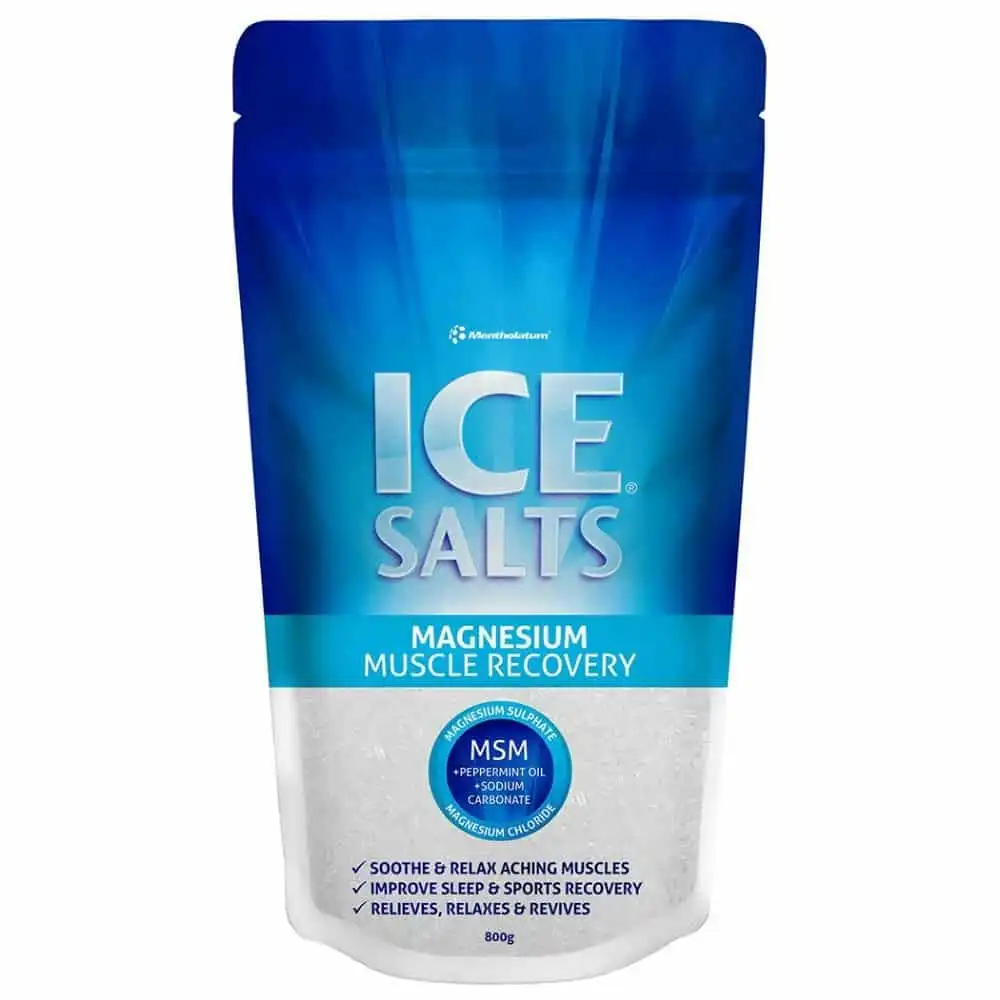 Mentholatum Ice Salts Magnesium Muscle Recovery 800g