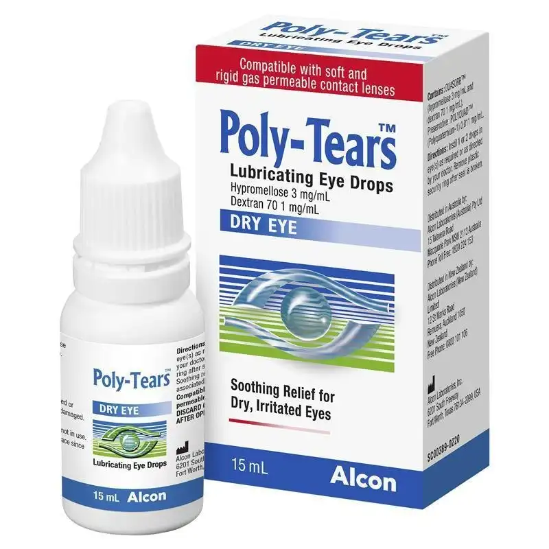 Poly Tears Eye Drops 15ml