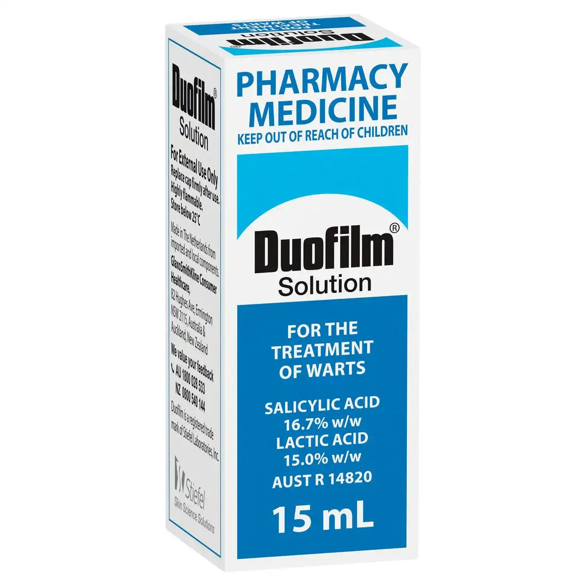 Duofilm Solution Wart Treatment - 15ml