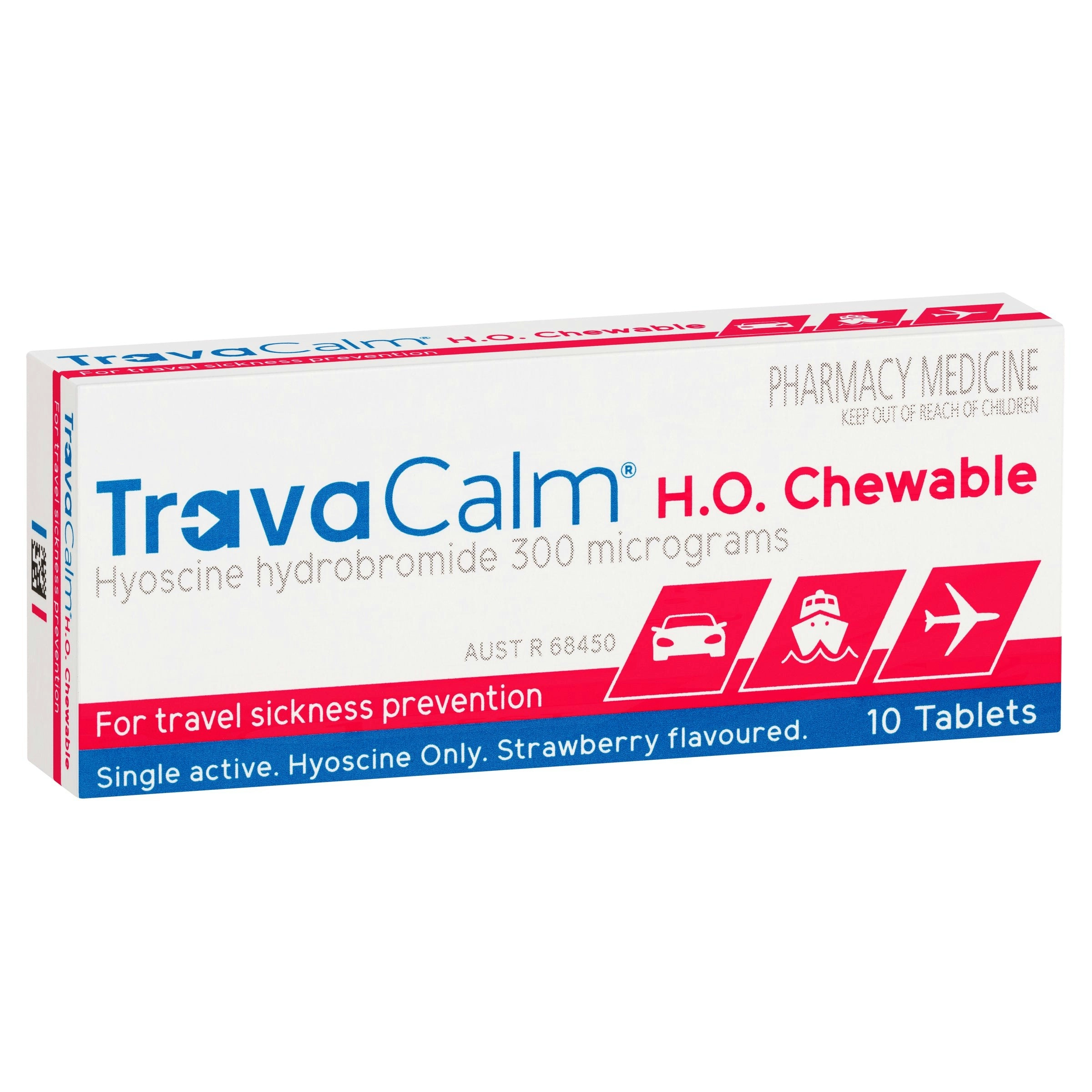 TRAVACALM HO 10 Tablets