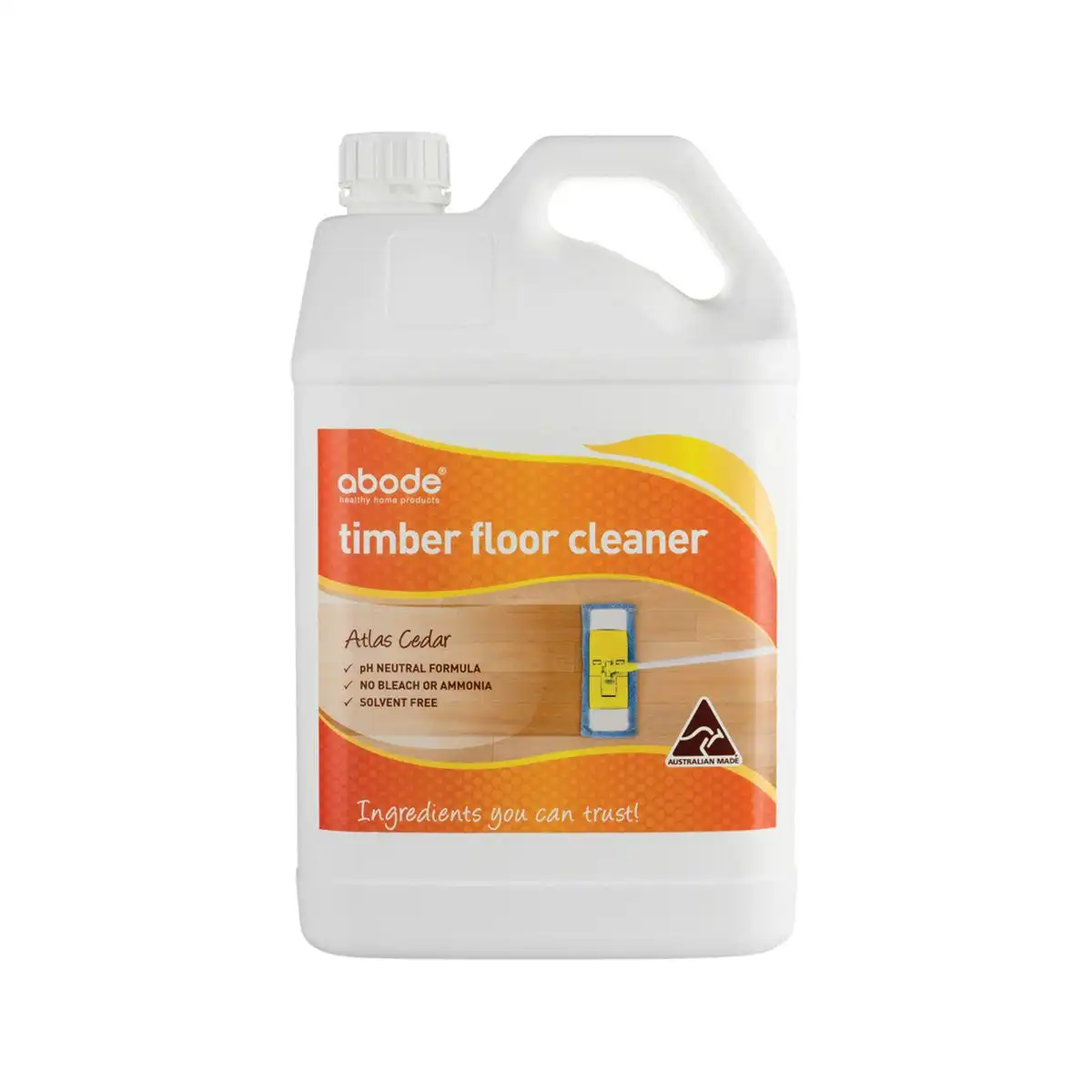 Abode Timber Floor Cleaner Atlas Cedar 4 Litres