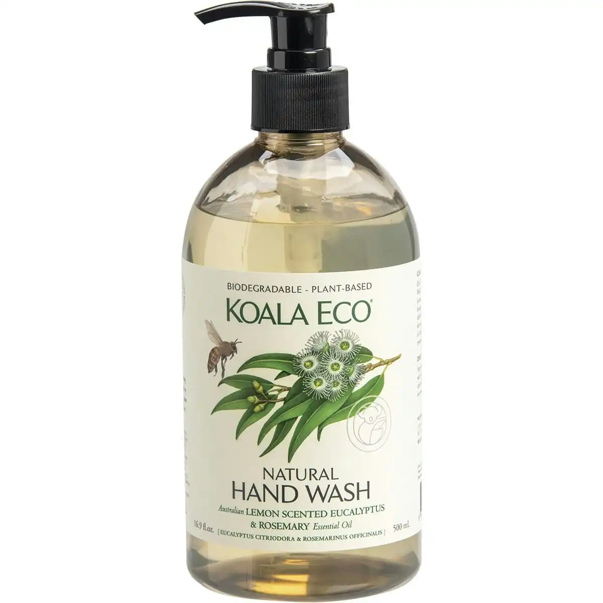 Koala Eco Hand Wash Lemon Scented, Eucalyptus & Rosemary 500ml