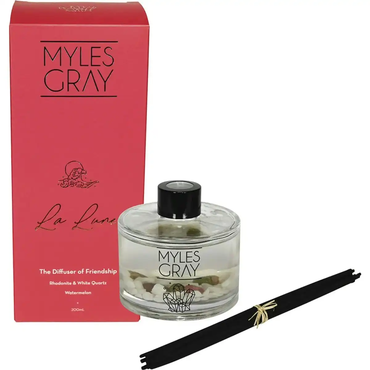 Myles Gray Crystal Infused Reed Diffuser Watermelon 200ml