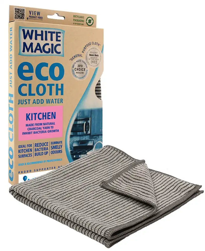 White Magic Eco Micro Fibre Cloth Kitchen 1Pk (Pack of 3)