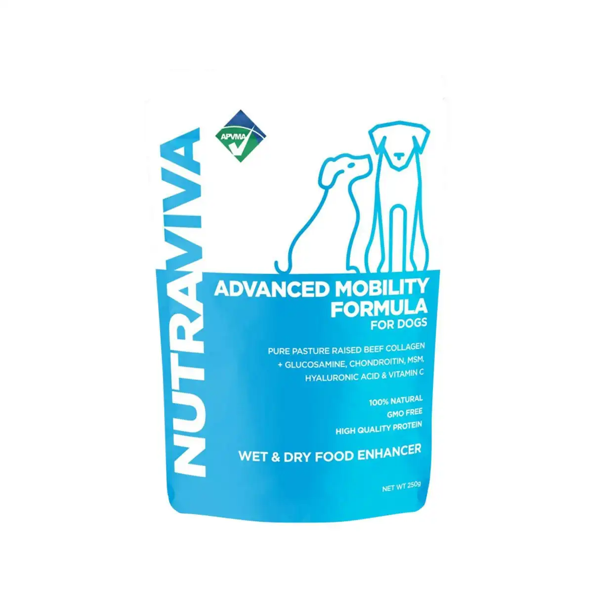 Nutraviva Pet Advanced Mobility Formula for Dogs 250g