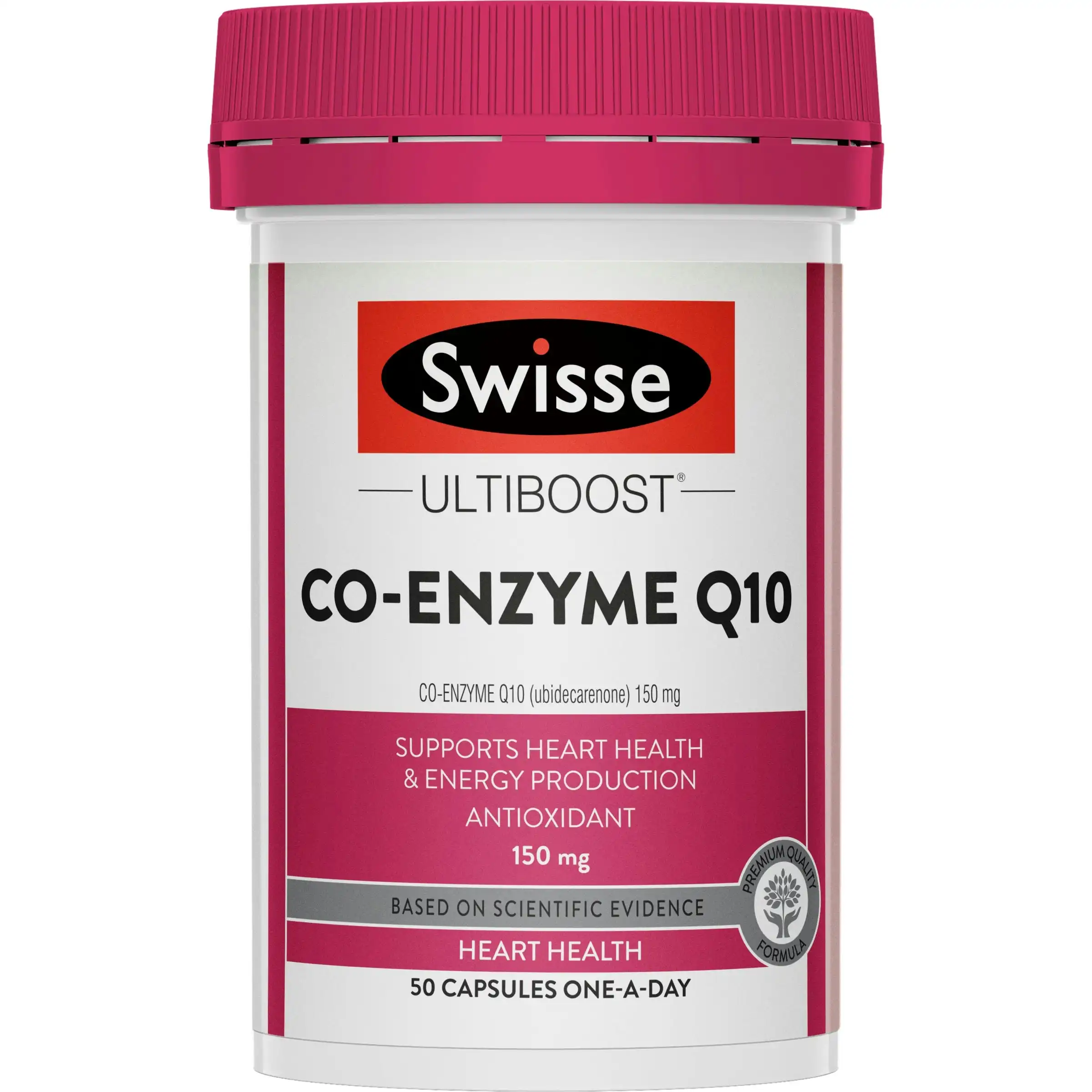 Swisse Ultiboost Co-Enzyme Q10 150mg 50 Capsules