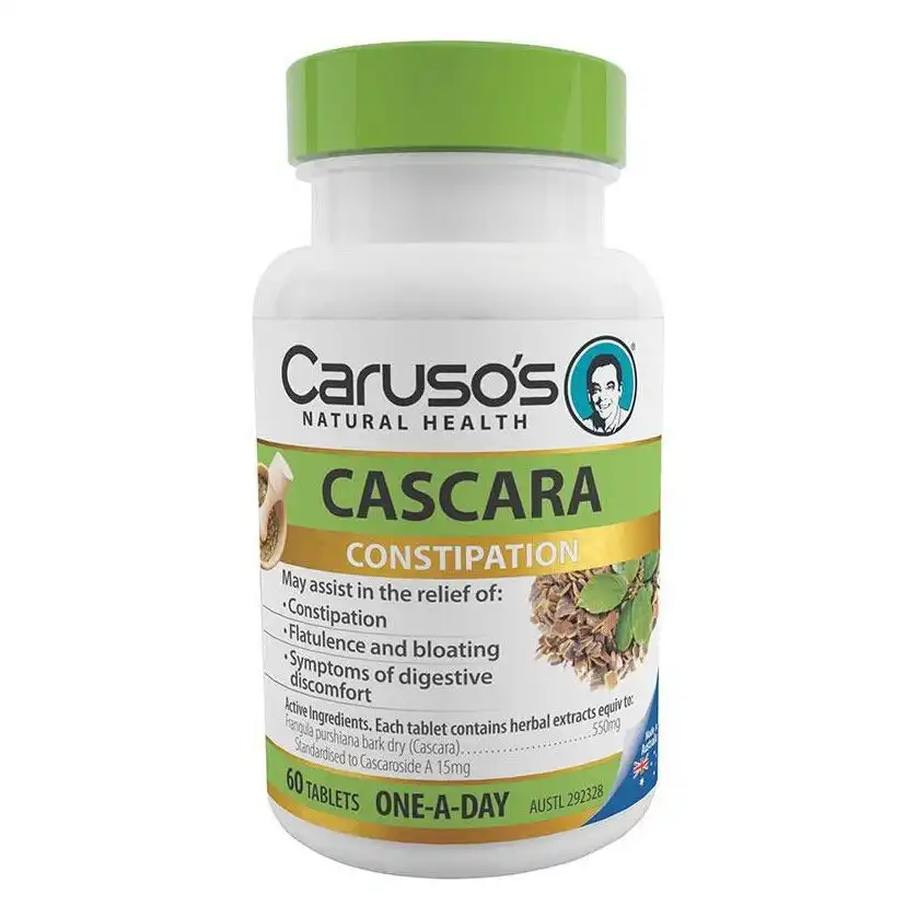 Caruso's Cascara 60 Tablets