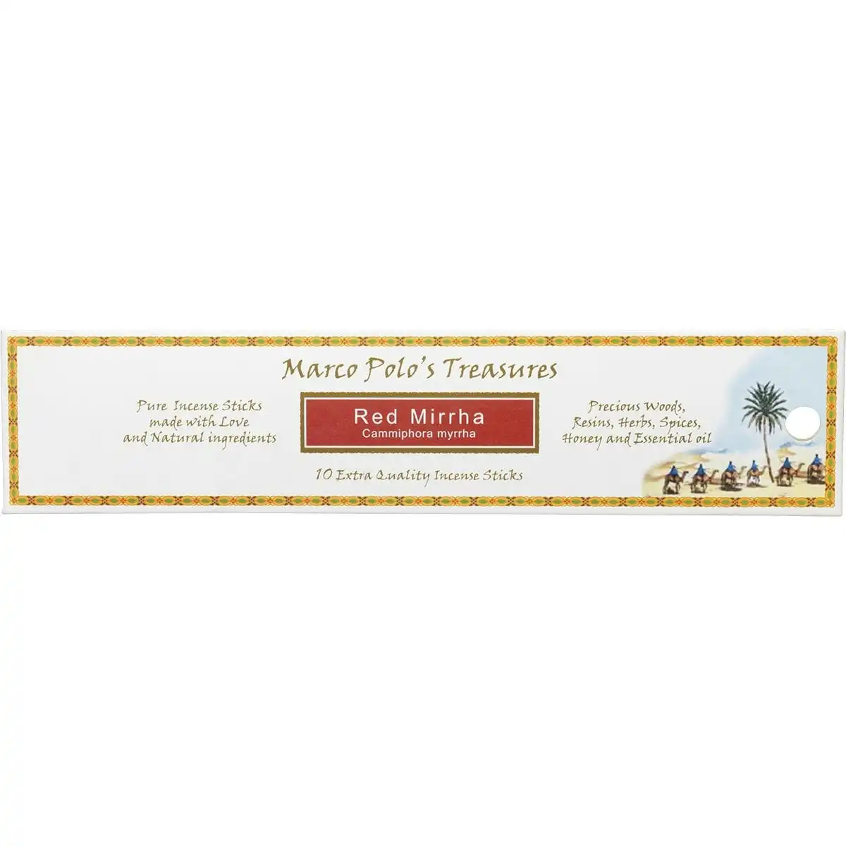 Marco Polo'S TREASURES Incense Sticks Red Mirrha 10