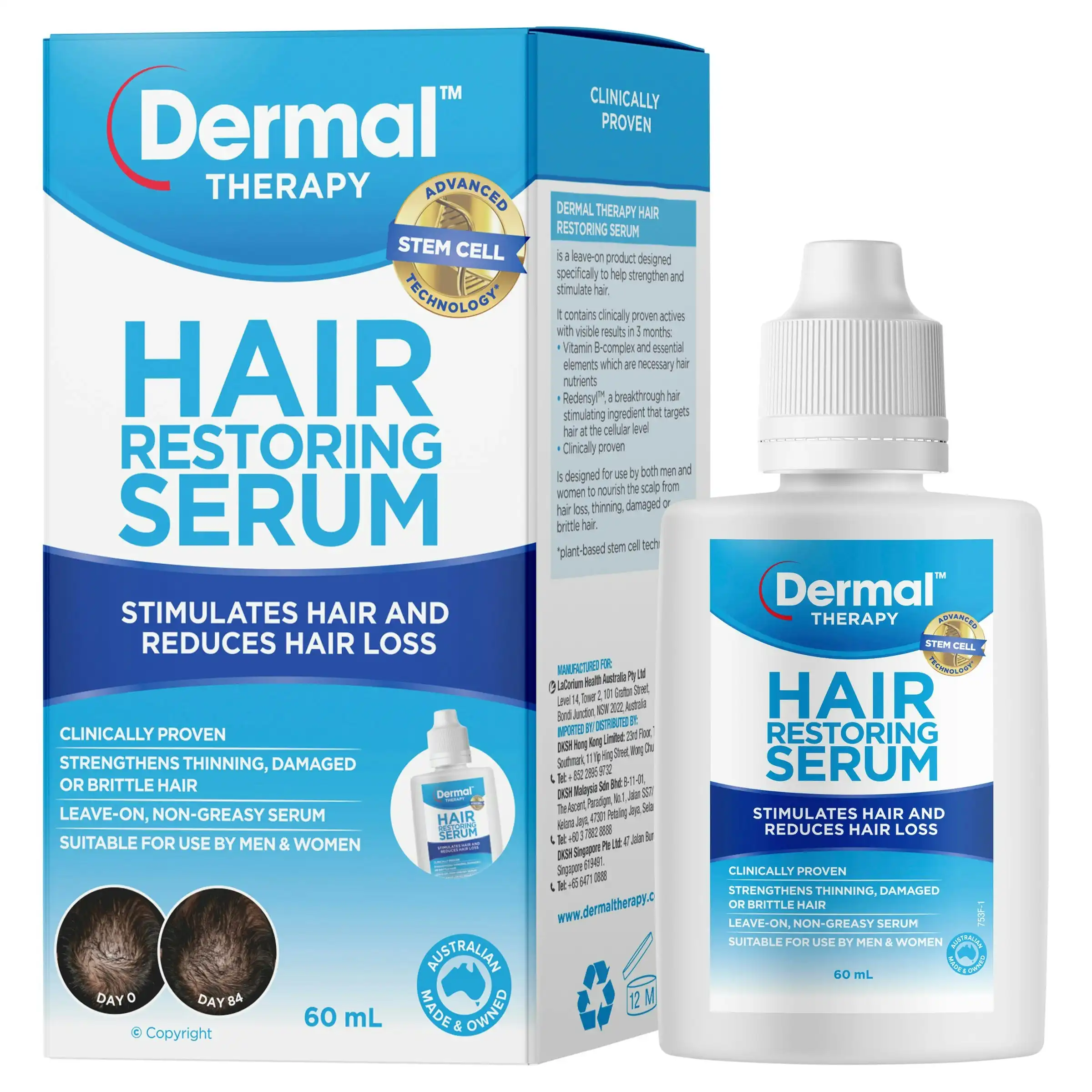 Dermal Therapy Hair Restoring Serum 60g