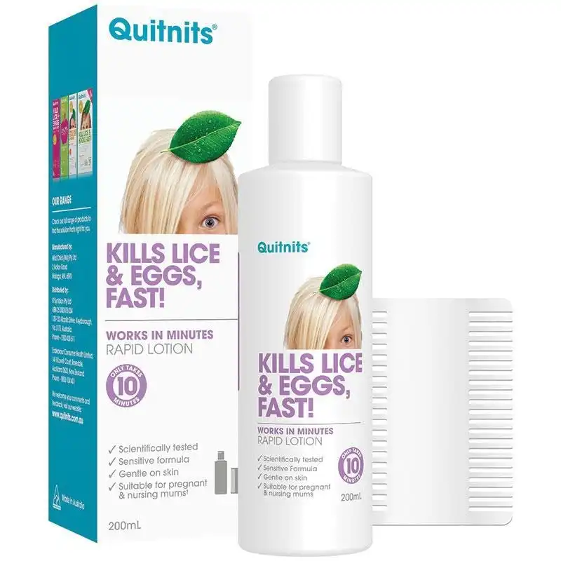 Quit Nits Rapid Head Lice Spray 200ml