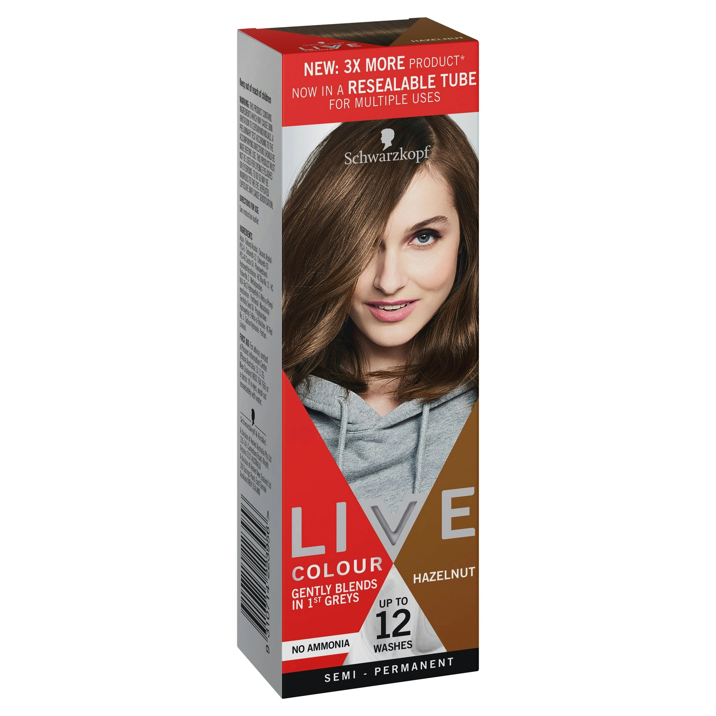 Schwarzkopf Live Colour Hazelnut 75mL