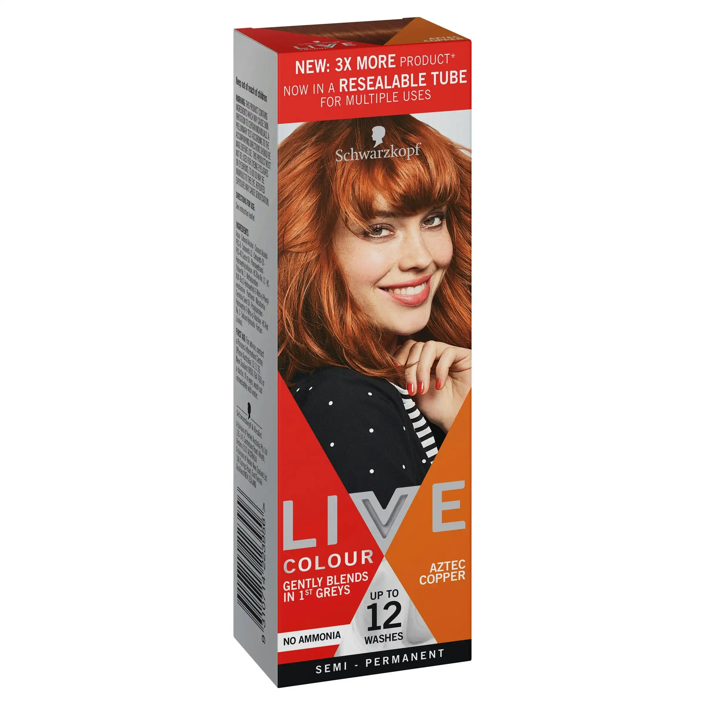 Schwarzkopf Live Colour Aztec Copper 75mL