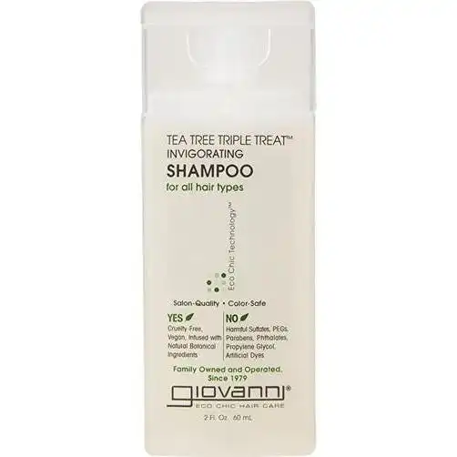 Giovanni Shampoo (Mini) Tea Tree Triple Treat (All Hair) 60ml