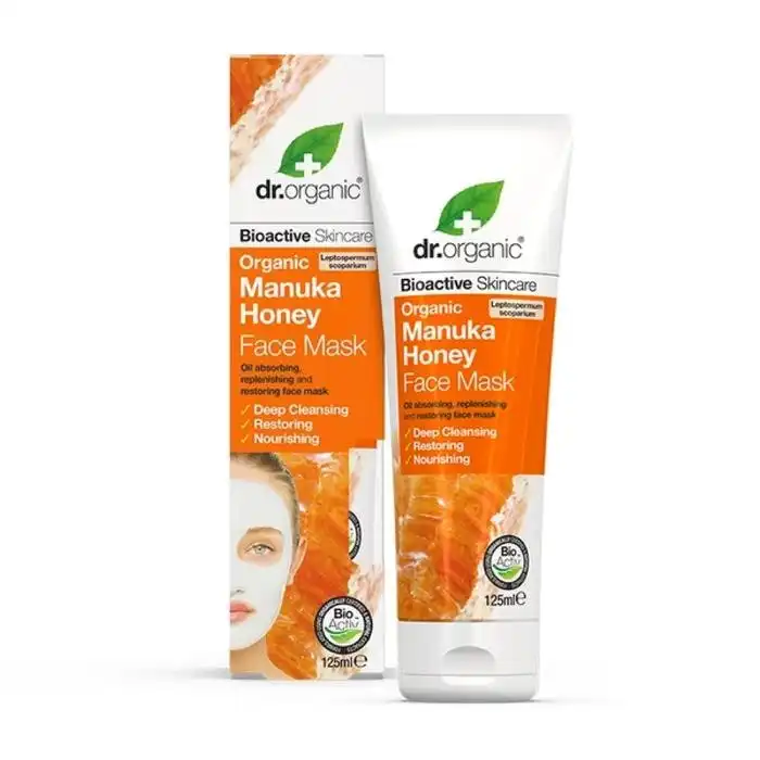 Dr Organic Face Mask Organic Manuka Honey 125ml