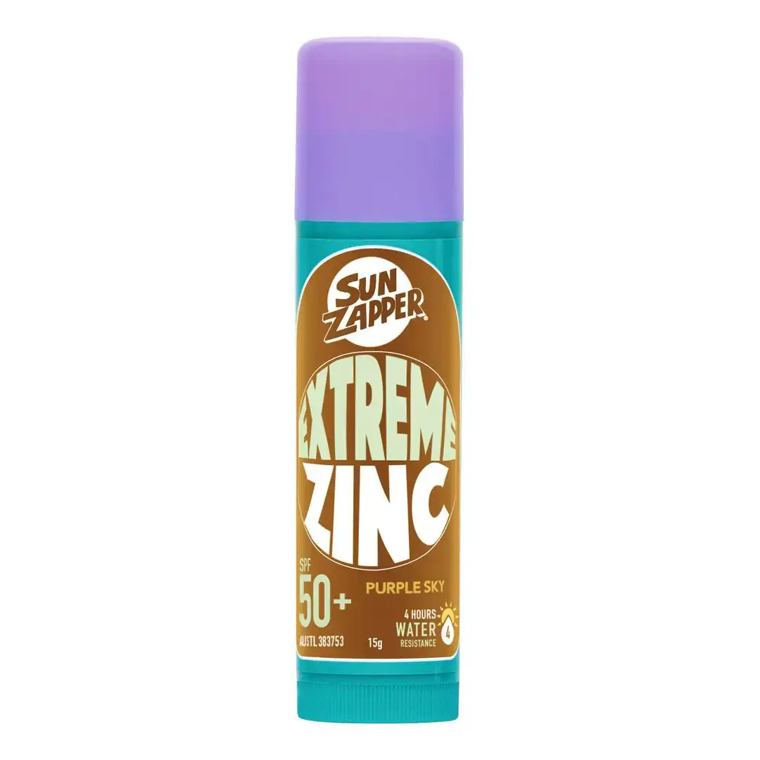 Sun Zapper Extreme ZINC STICK 15G PURPLE SKY