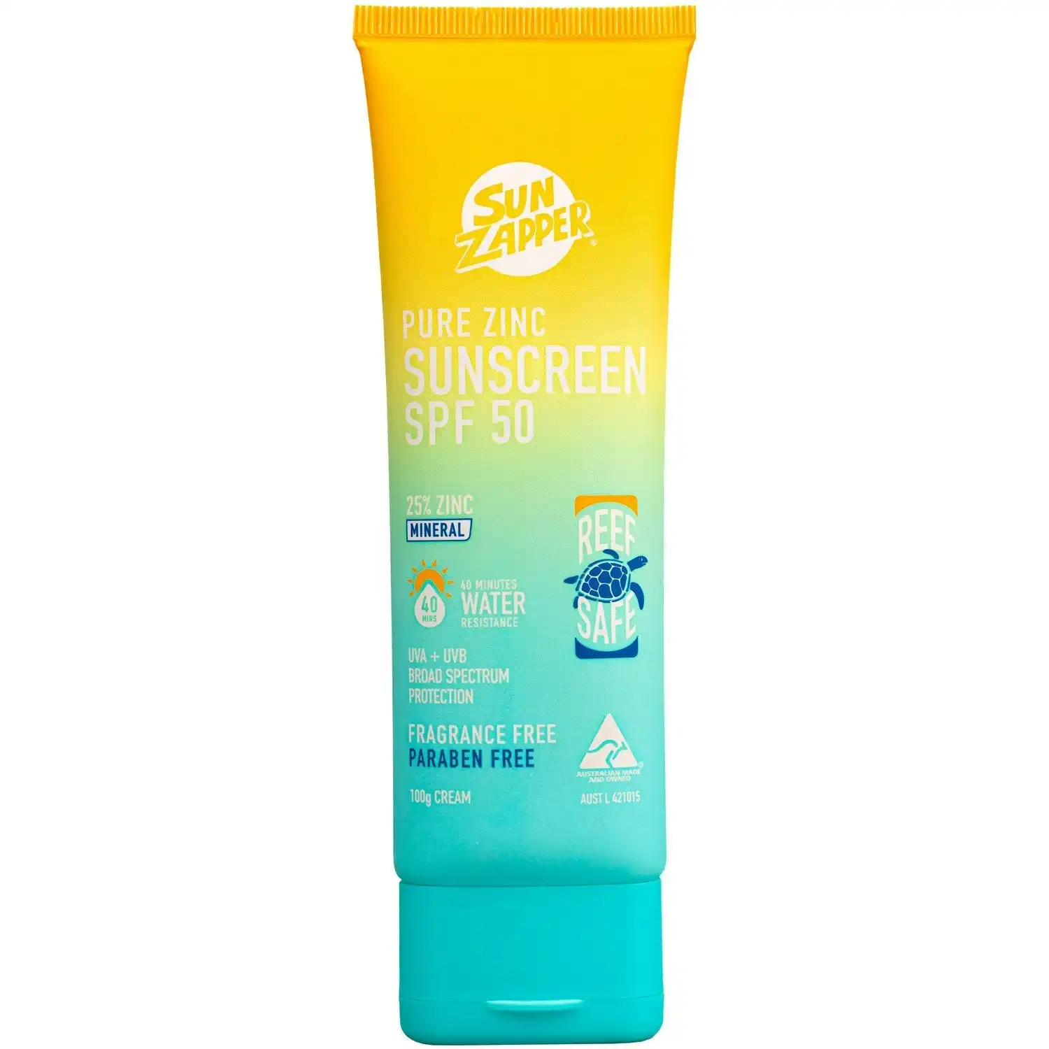 Sun Zapper Pure Zinc 25% 100ml