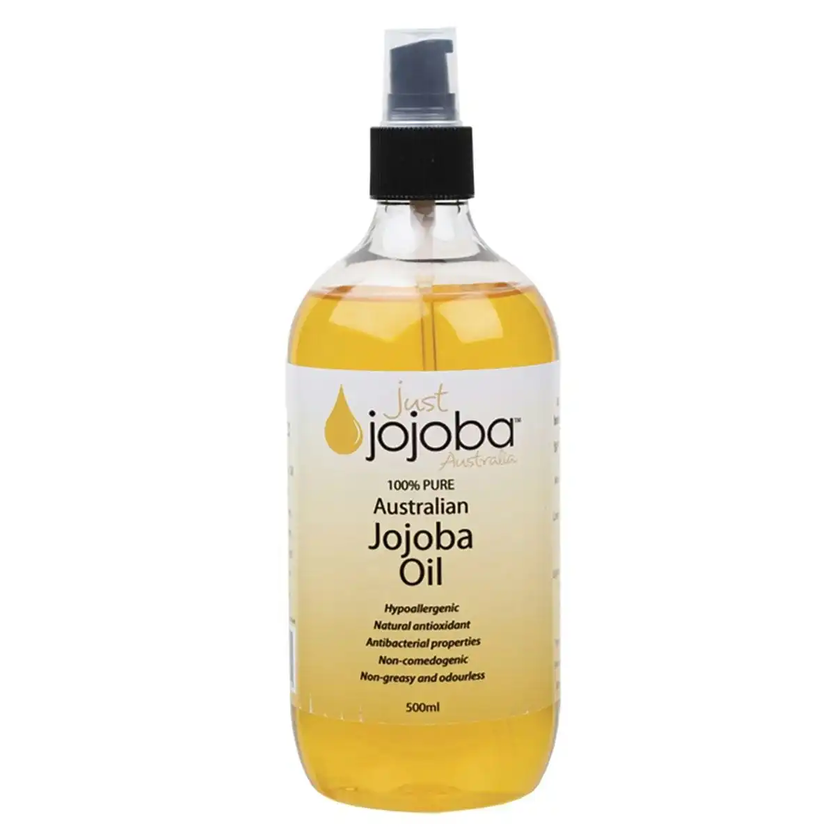 Just Jojoba AUST Pure Australian Jojoba Oil 500ml