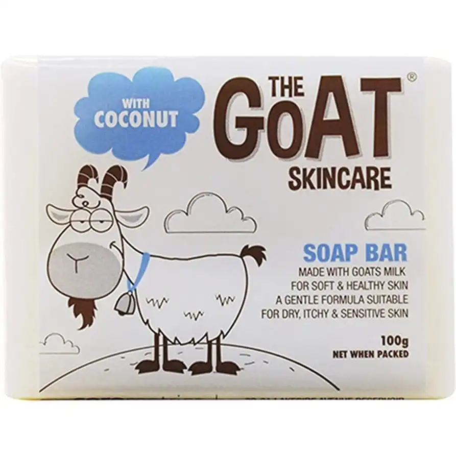 The Goat Skincare Soap Bar With Coconut - 100g Carton 12