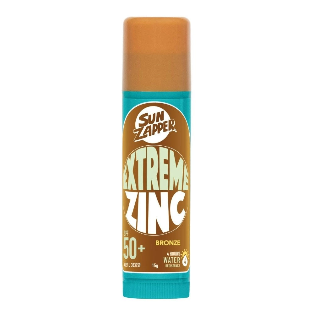 Sun Zapper Extreme Zinc Stick 15g Bronze