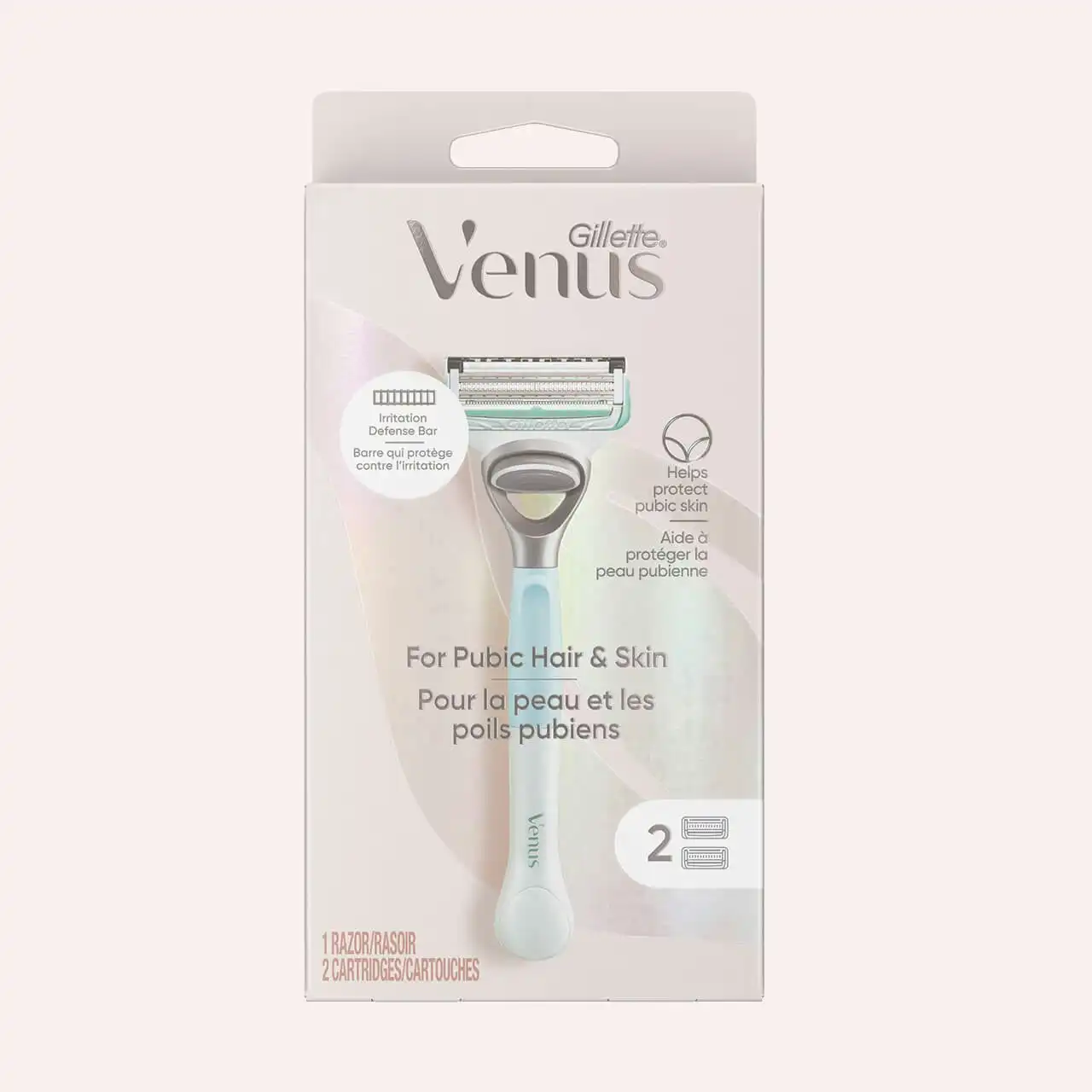 Gillette Venus For Pubic Hair & Skin 2 Blade Refills