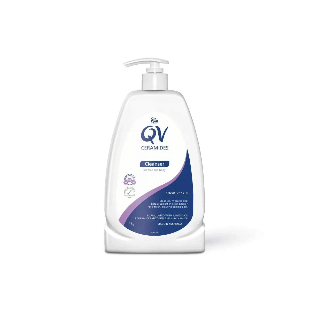 Ego Qv Ceramides Cleanser Pump 1kg