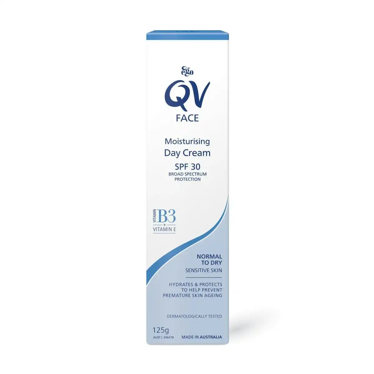 Ego QV Face Moisturising Day Cream SPF30 125g