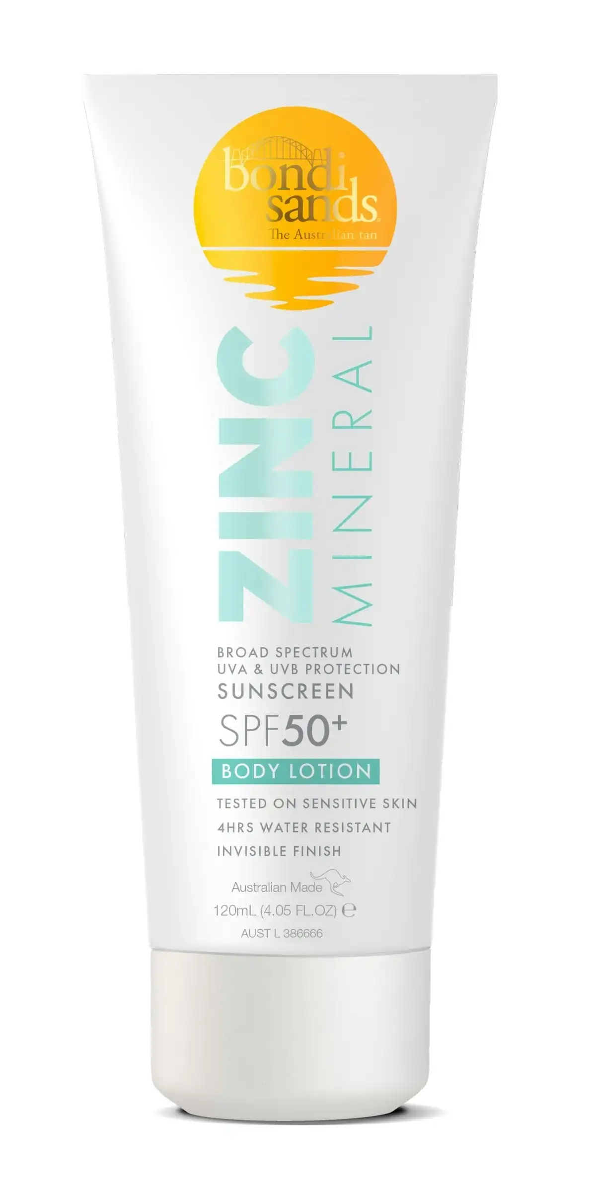 Bondi Sands Zinc Mineral Body Lotion SPF 50+ 120ml