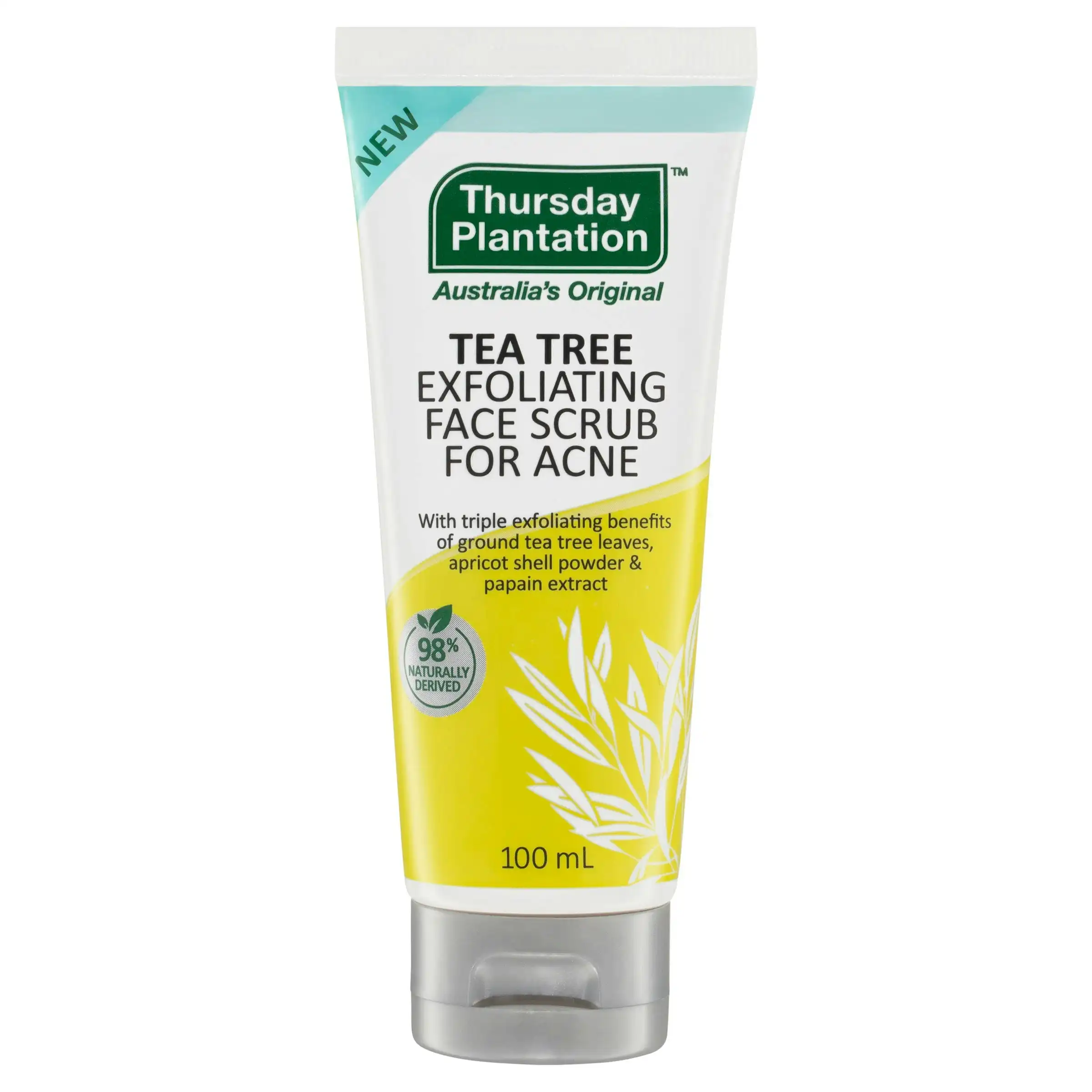 Thursday Plantation Tea Tree Exfoliating Acne Face Scrub 100ml